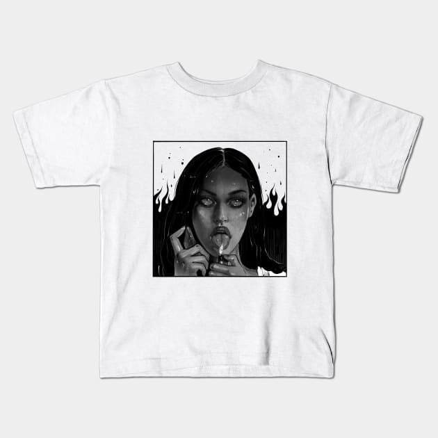 jennifer's body Kids T-Shirt by Inkdoski